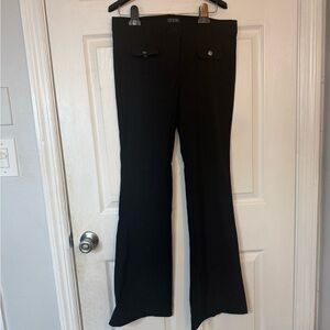 Black Flare Pants Classic Boot Cut